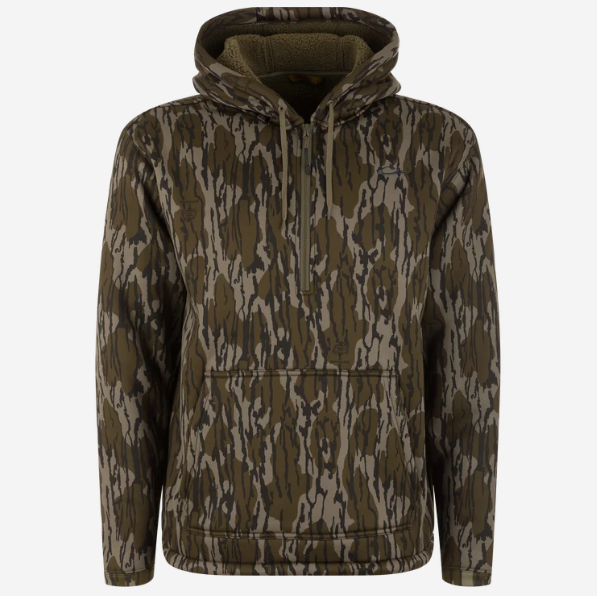 Slacker Quarter Zip Hoodie - Mossy Oak Original Bottomland