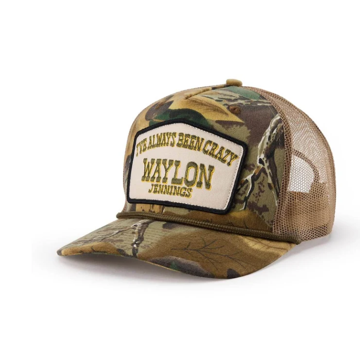 Seager x Waylon Jennings Always Been Crazy Trucker - Camo