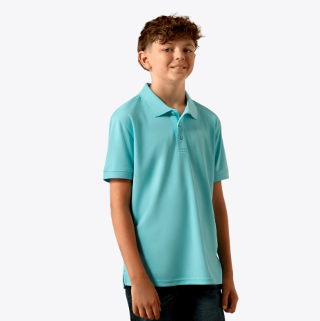 Youth Tek Polo - Angel Blue