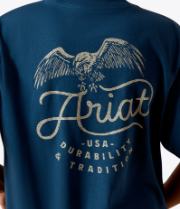 Youth Ariat Drop Down Eagle T-Shirt - Key Largo