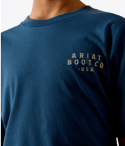 Youth Ariat Drop Down Eagle T-Shirt - Key Largo
