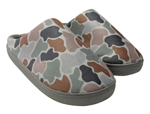 Local Girl Slippers - Forest Camo Flora