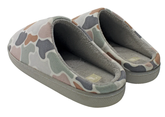 Local Girl Slippers - Forest Camo Flora