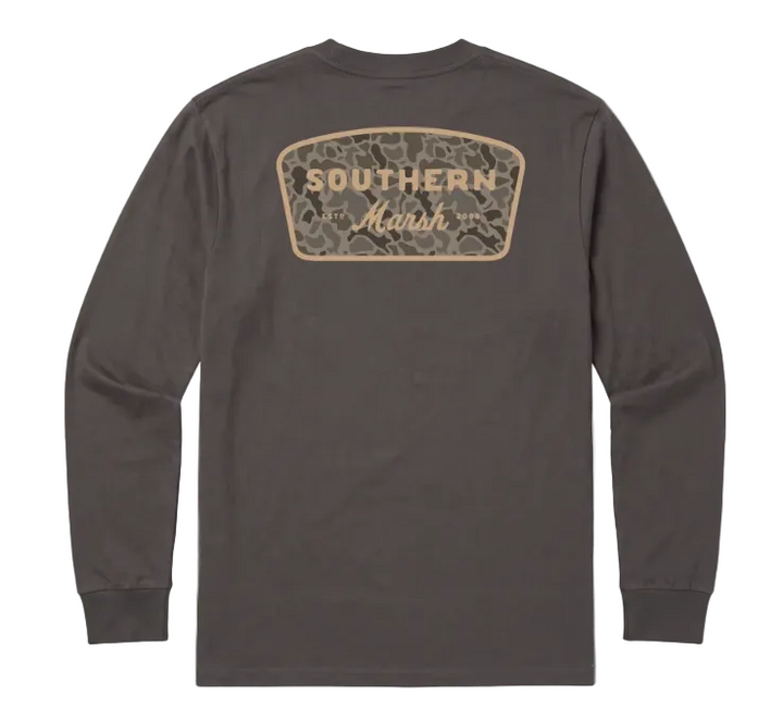 LS Branding - Retro Camo - Iron Gray