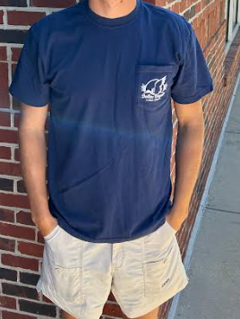 Distilled Tee - Navy