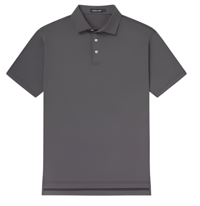 Varsity Performance Polo - Black & Red