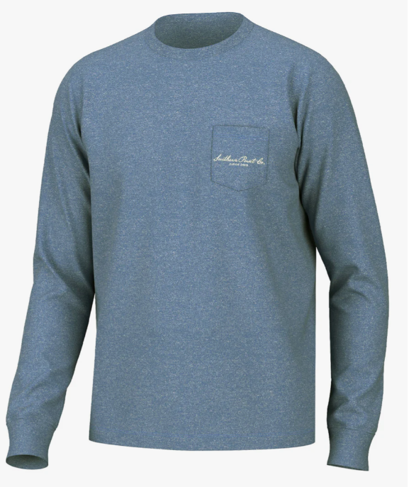 Kennel Up LS Tee - Captain's Blue