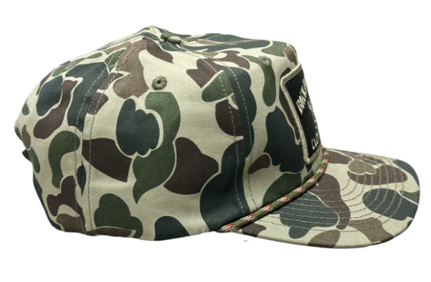Old School Camo Rope Hat