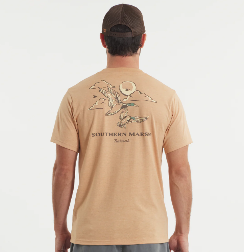 SEAWASH™ Tee - Duck Classics- Camel