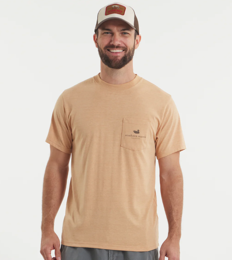 SEAWASH™ Tee - Duck Classics- Camel
