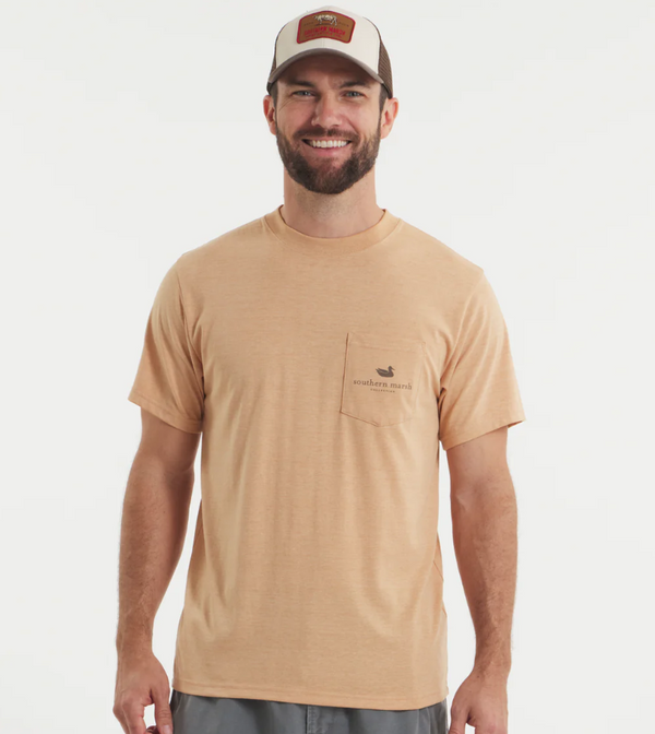 SEAWASH™ Tee - Duck Classics- Camel