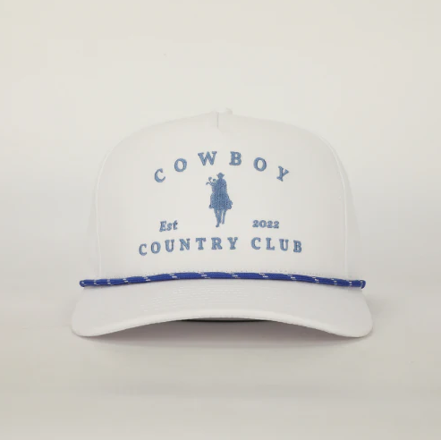 Horse Roped Hat White