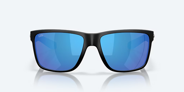 Broadbill II Matte Black Blue Mirror 580G