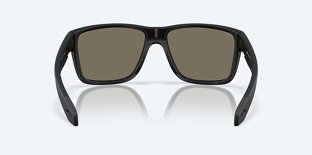 Broadbill II Matte Black Blue Mirror 580G