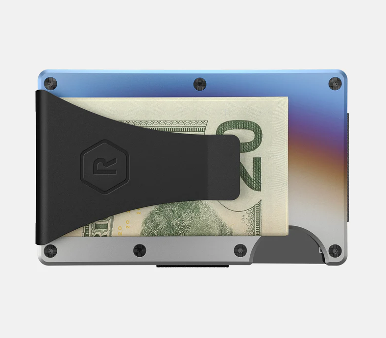 Titanium - Burnt - Money Clip