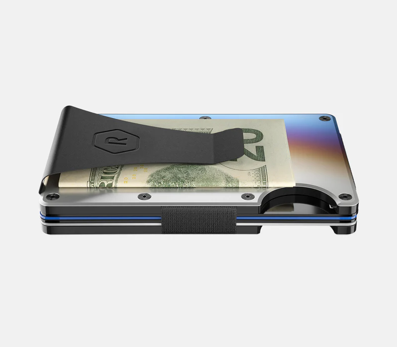 Titanium - Burnt - Money Clip