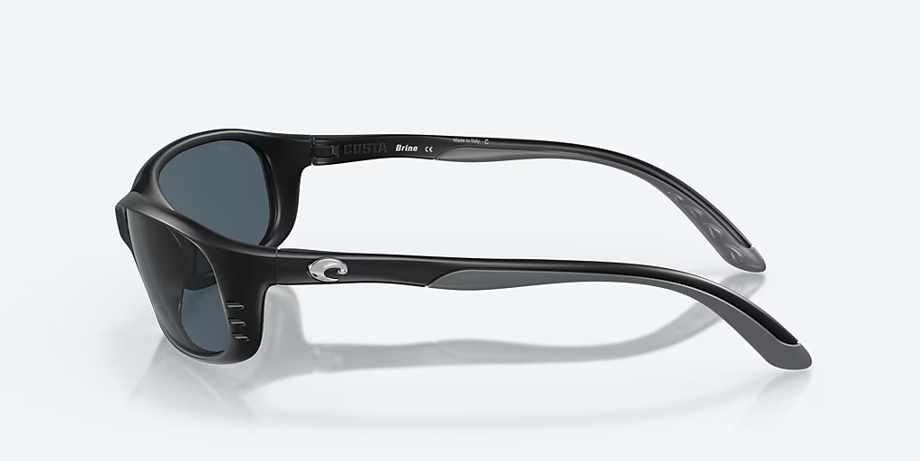 Brine Matte Black Gray Mirror 580P