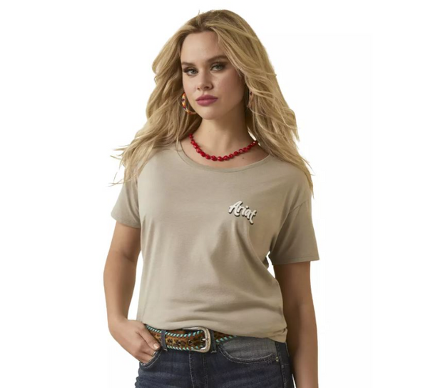 Ladies Ariat Farm On Graphic Tee