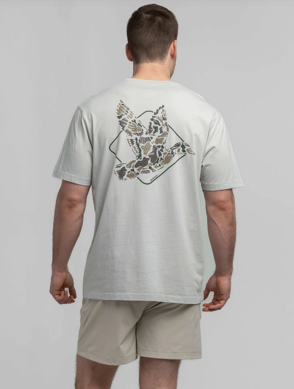 Camo Flight Tee - Oyster