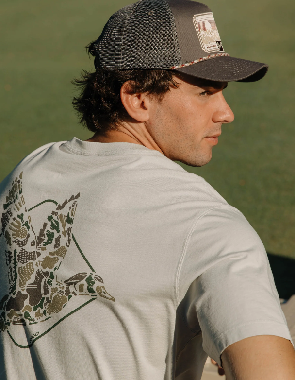 Camo Flight Tee - Oyster