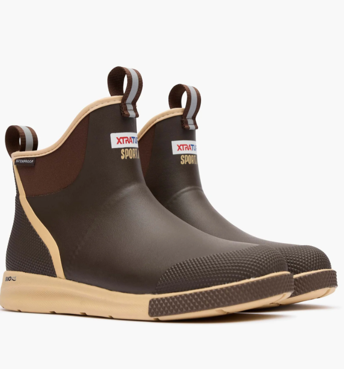 Men's Ankle Deck Boot Sport - Brown