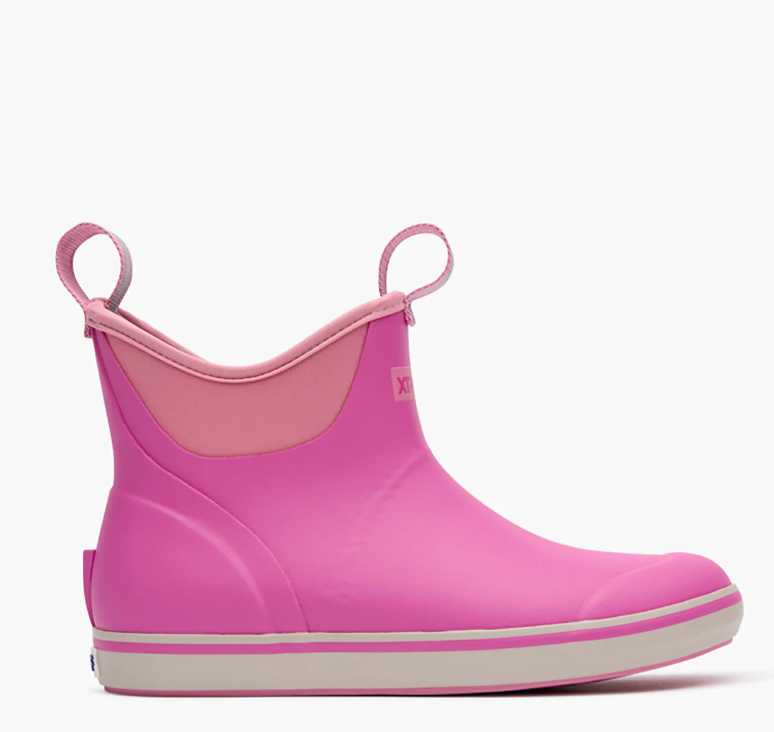 Women's Ankle Deck Boot - Rose Violet