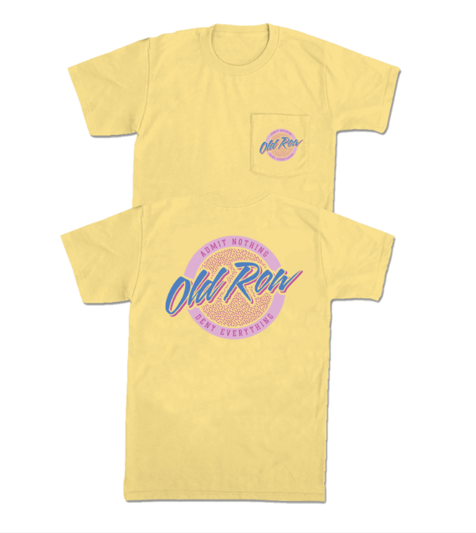 Circle Logo Pocket Tee - Butter