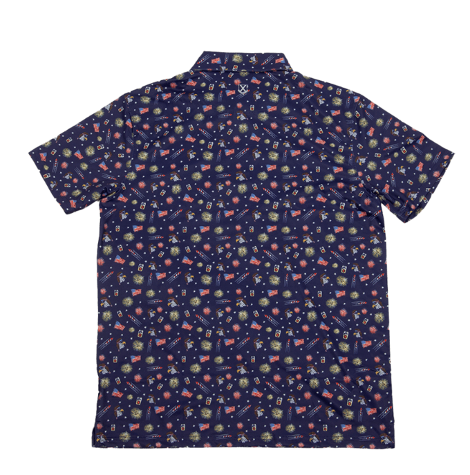 Old Row USA Polo - Navy
