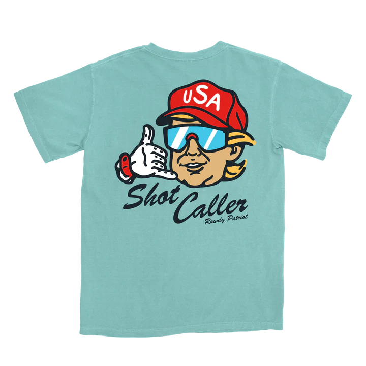 Shot Caller Tee - Chalky Mint