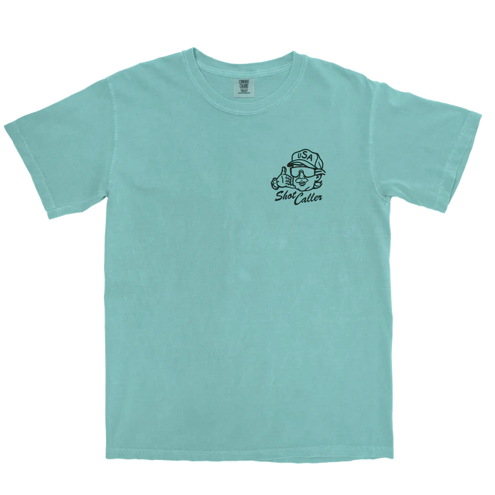 Shot Caller Tee - Chalky Mint