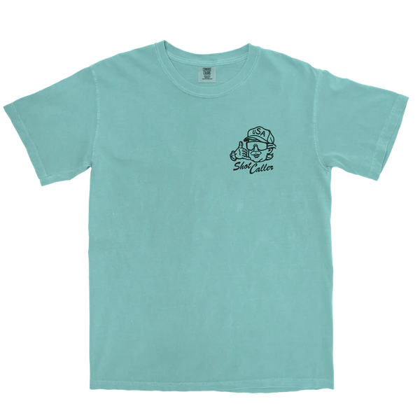 Shot Caller Tee - Chalky Mint