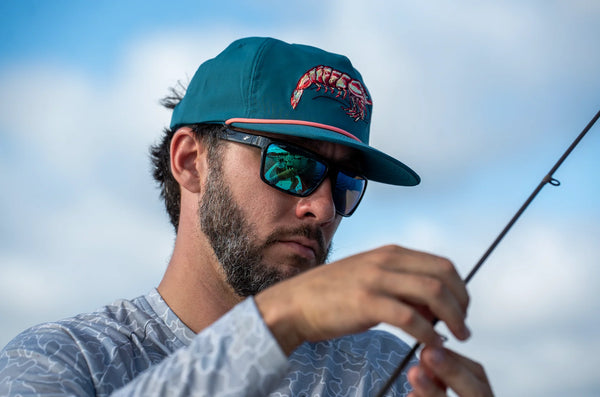 Shrimpo Low Profile Rope Hat - Teal