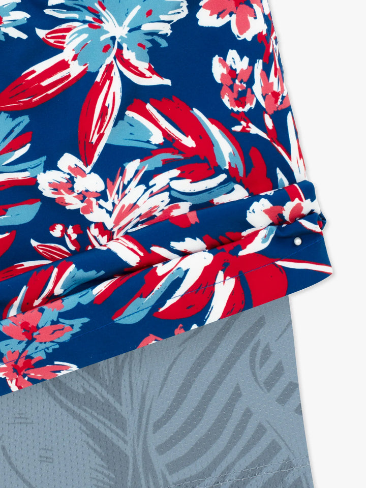 The Star Spangled Blooms - Navy Floral