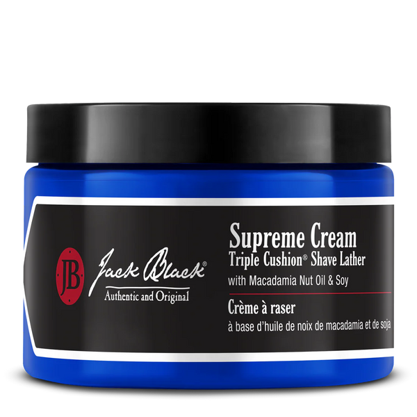 Supreme Cream Triple Cushion® Shave Lather - Macadamia Nut Oil & Soy