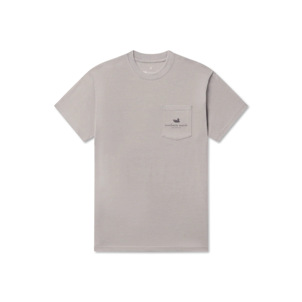 SEAWASH™ Tee - American Beach Rodeo - Light Gray