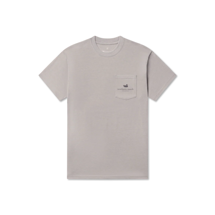 SEAWASH™ Tee - American Beach Rodeo - Light Gray