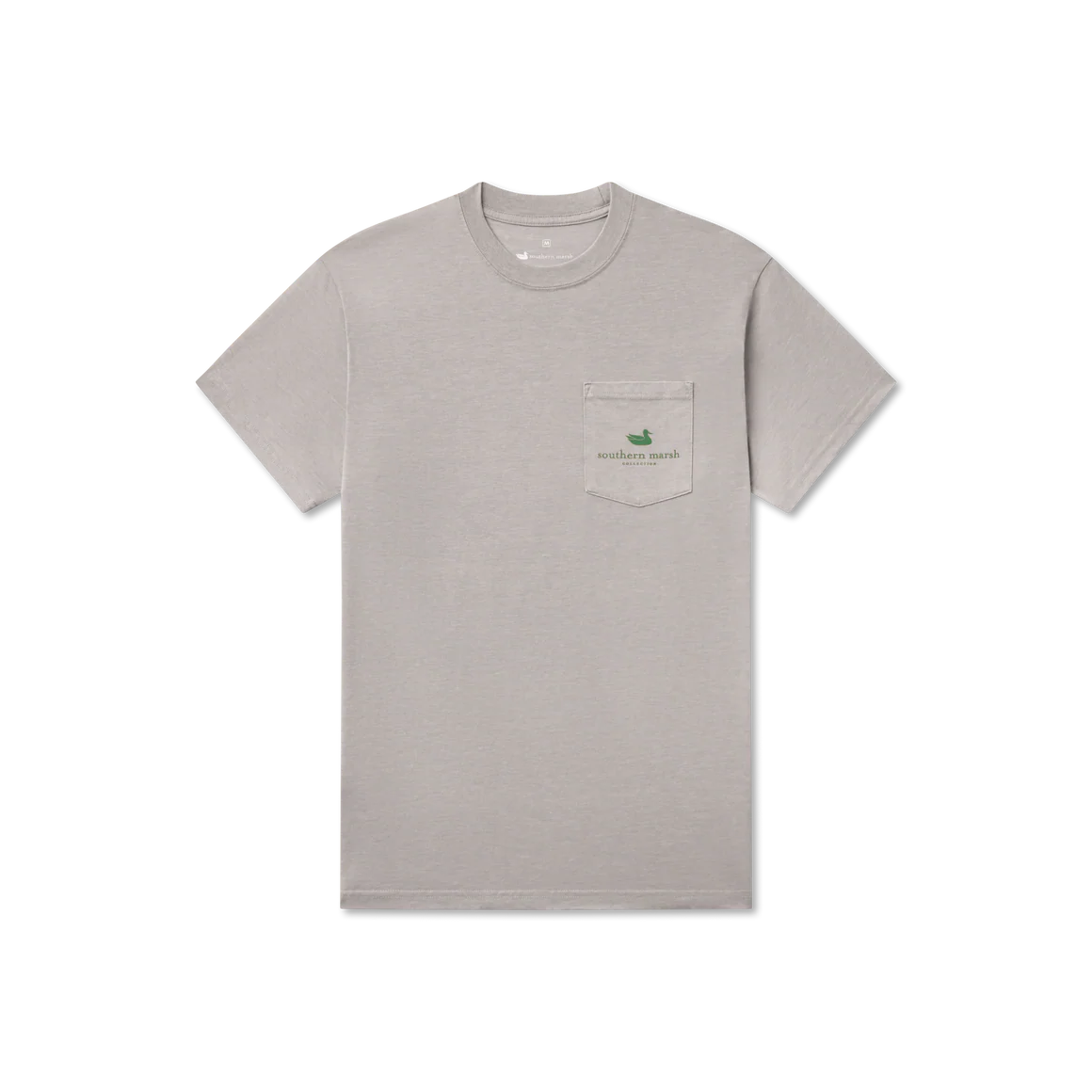 SEAWASH Tee - Branding - Flagstick - Light Gray