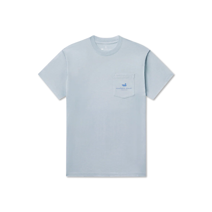 SEAWASH™ Tee - Freedom - Mist Blue