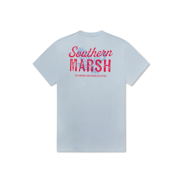 SEAWASH™ Tee - Freedom - Mist Blue