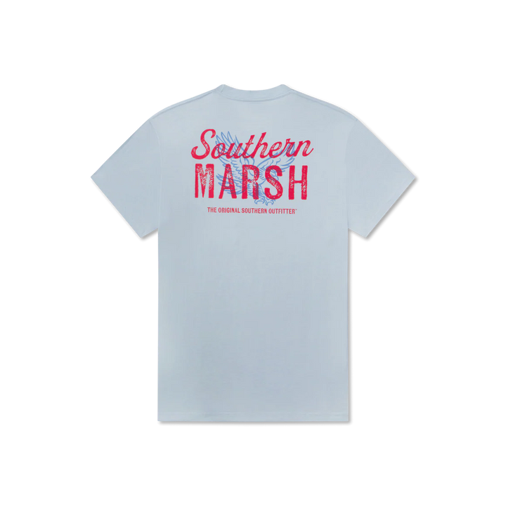 SEAWASH™ Tee - Freedom - Mist Blue