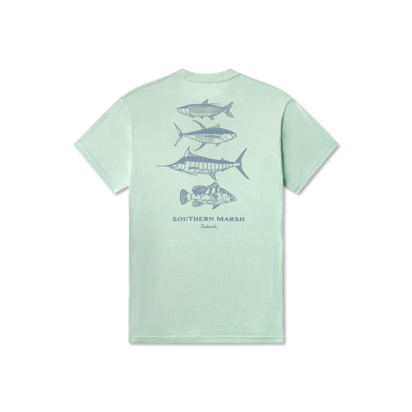SEAWASH Tee - Crosswaters - Seafoam