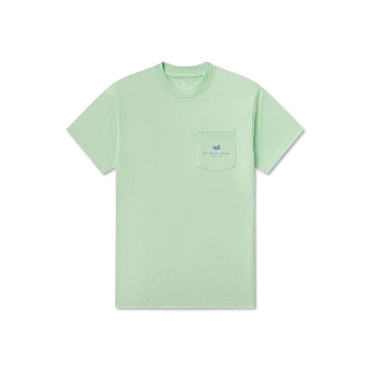 SEAWASH™ Tee - Retro Duck Originals  - Seafoam