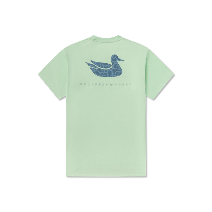 SEAWASH™ Tee - Retro Duck Originals  - Seafoam