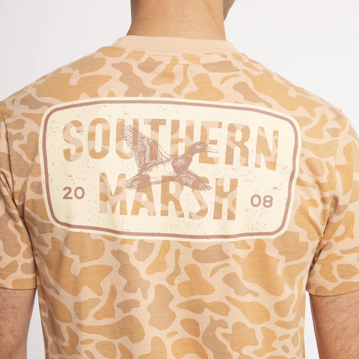 SEAWASH™ Originals Tee - Branding - 08 Duck - Camo Camel