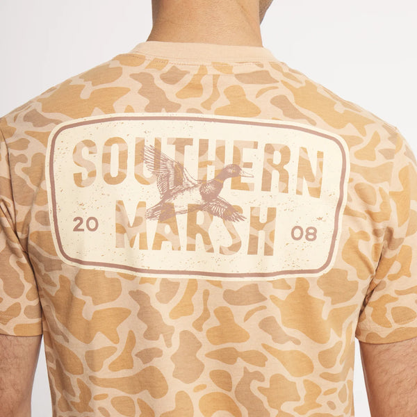 SEAWASH™ Originals Tee - Branding - 08 Duck - Camo Camel