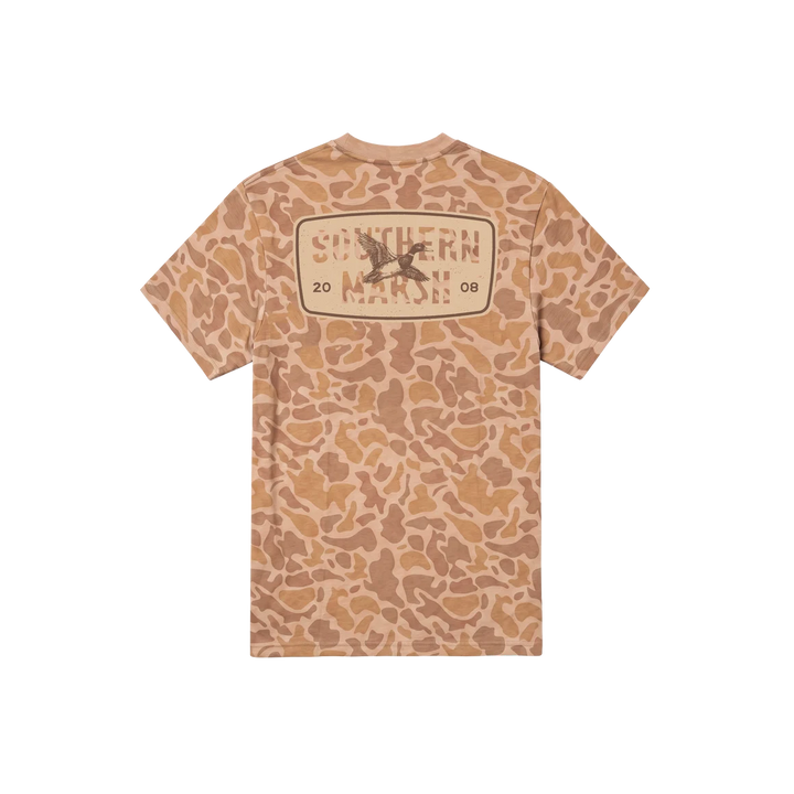 SEAWASH™ Originals Tee - Branding - 08 Duck - Camo Camel