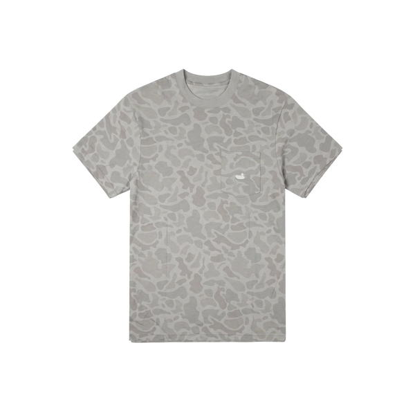Youth SEAWASH™ Originals Tee - Branding - 08 Duck - Camo Light Gray