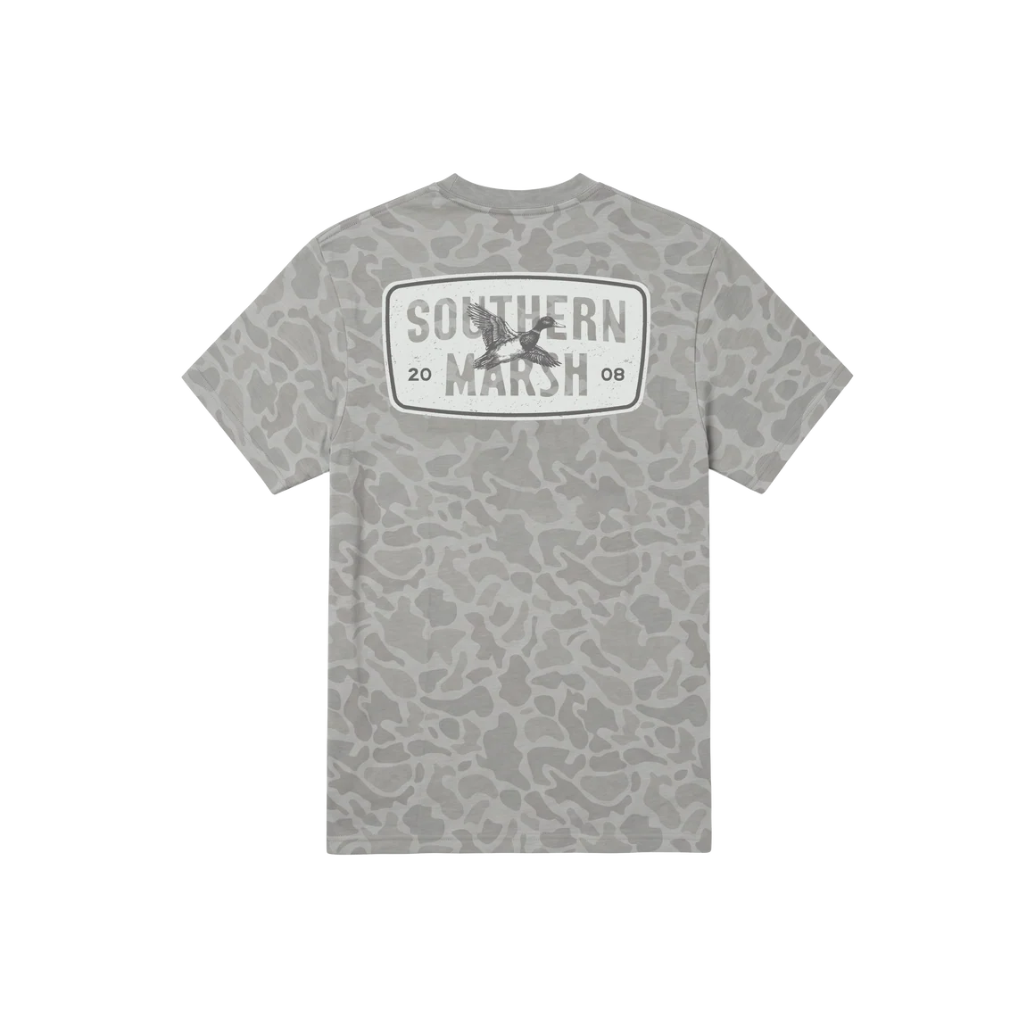 SEAWASH™ Originals Tee - Branding - 08 Duck - Camo Light Gray