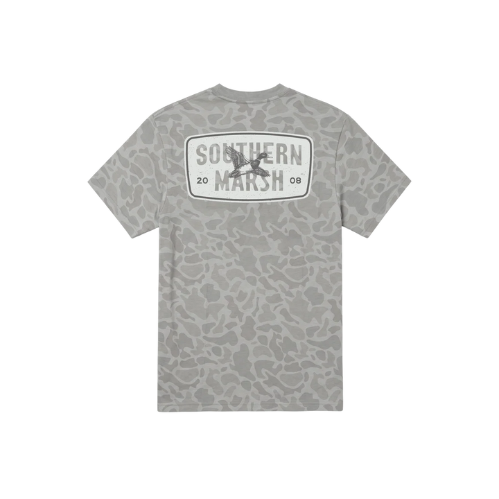 Youth SEAWASH™ Originals Tee - Branding - 08 Duck - Camo Light Gray