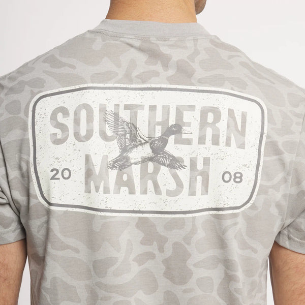 SEAWASH™ Originals Tee - Branding - 08 Duck - Camo Light Gray